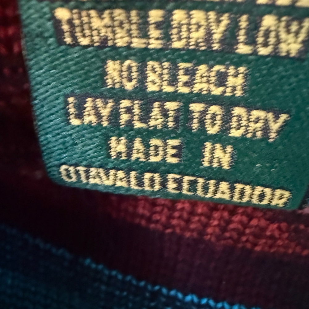 Southwestern Patterned Jacket - Blue and Black - Picture 3 of 3